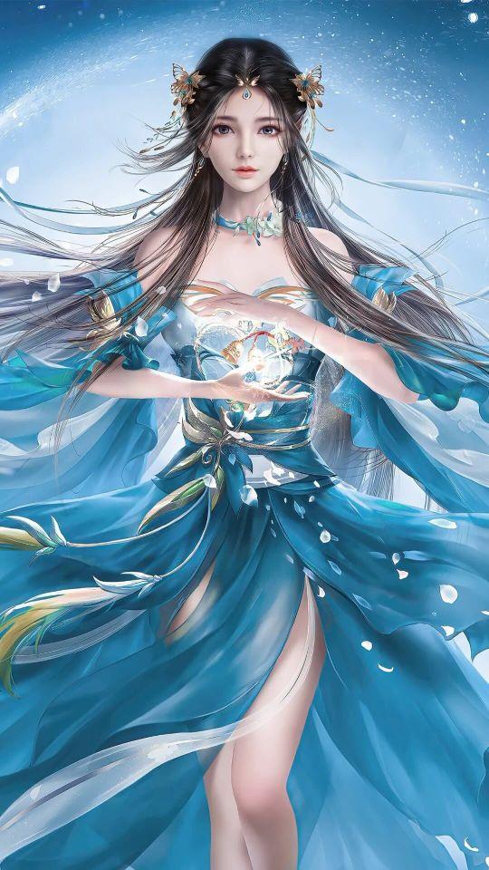 二次元女神之美，令人心動的動漫女生圖像集萃